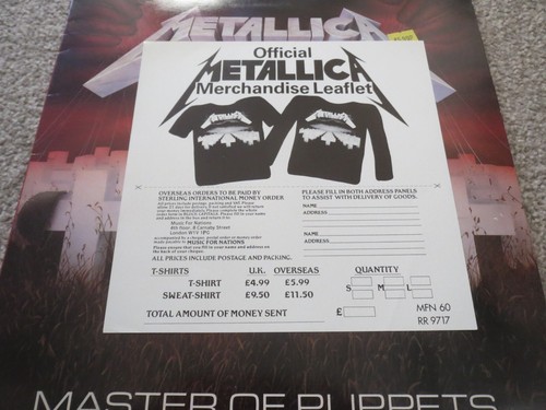 Metallica master puppets - metallica, puppets-